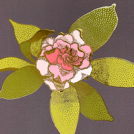 Birthday: Gold Flower 1