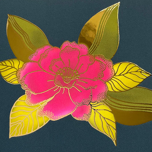 Birthday: Gold Flower 2