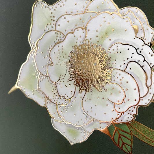 Birthday: Gold Flower 3