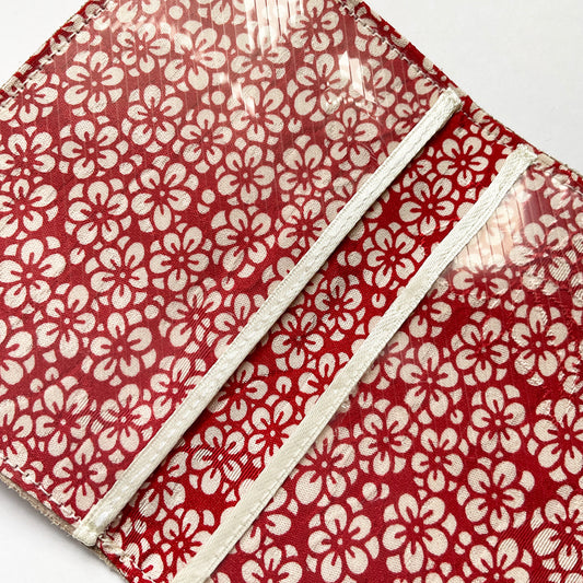 Leather Cardholder: Circle Heart 05