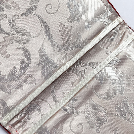 Leather Cardholder: Circle Heart 07