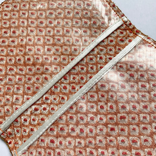 Leather Cardholder: Circle Heart 10