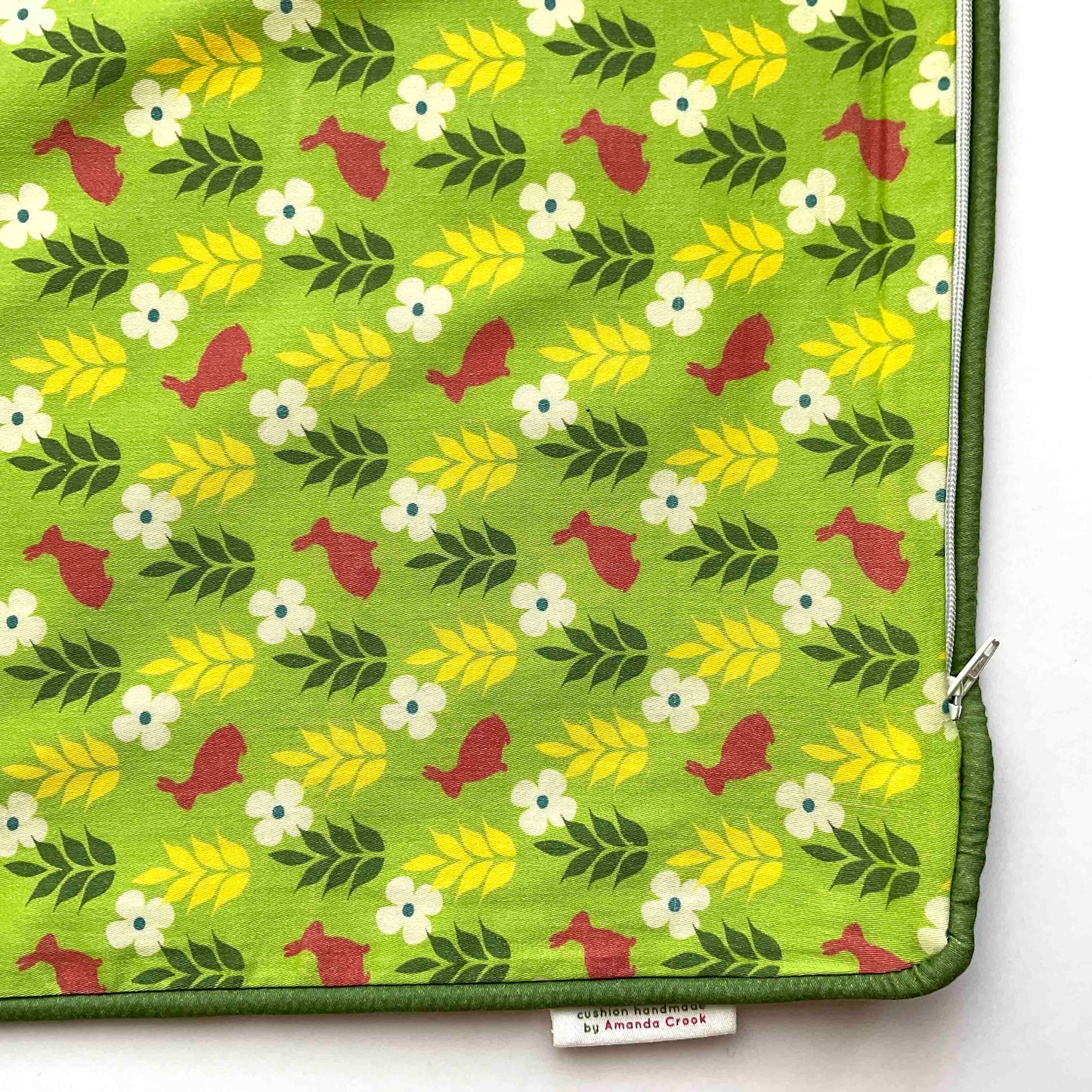 Cotton Sateen Cushion Cover: Rabbit • Calpurnia (Small)