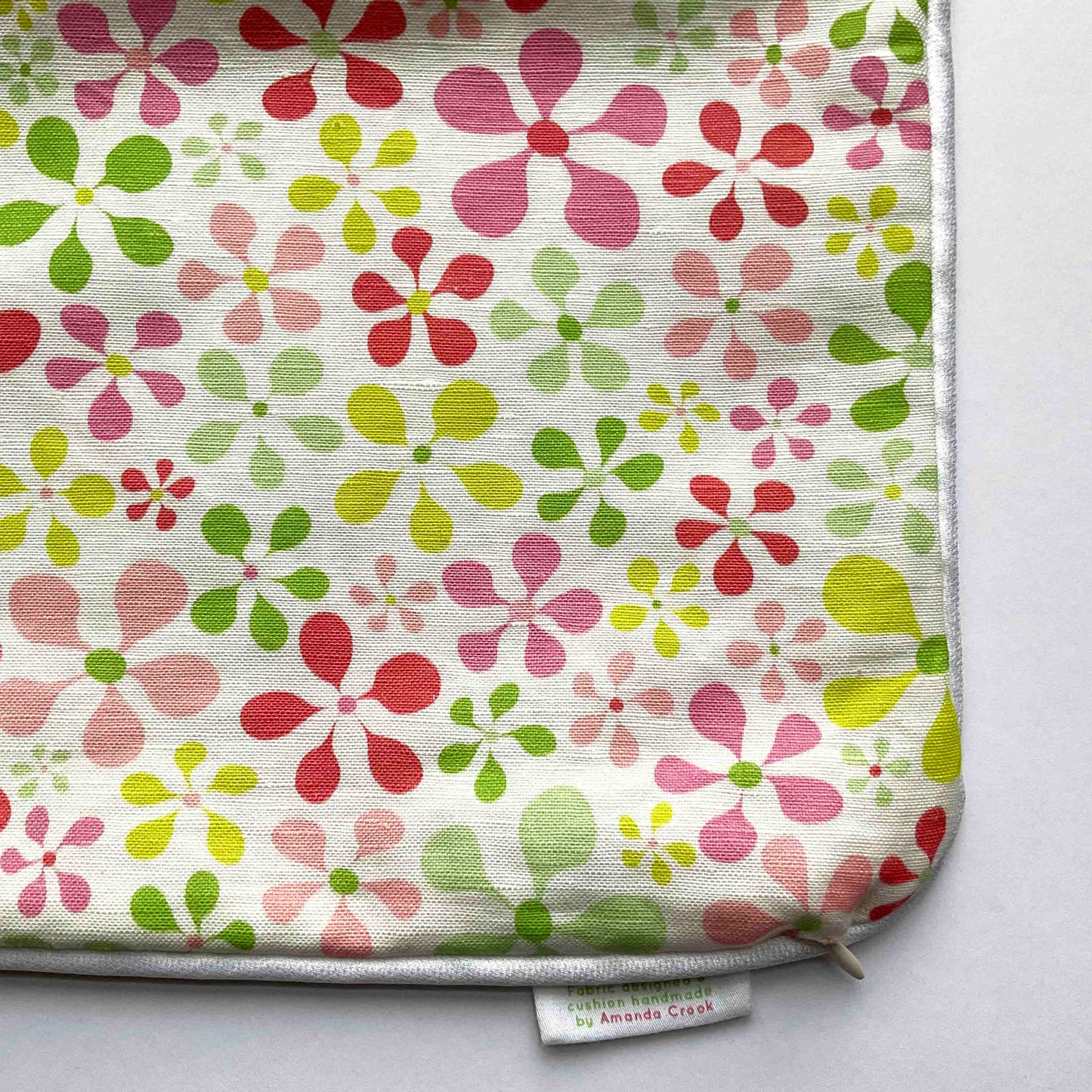 Linen-Cotton Cushion Cover: Bloom • Fenella (Small)