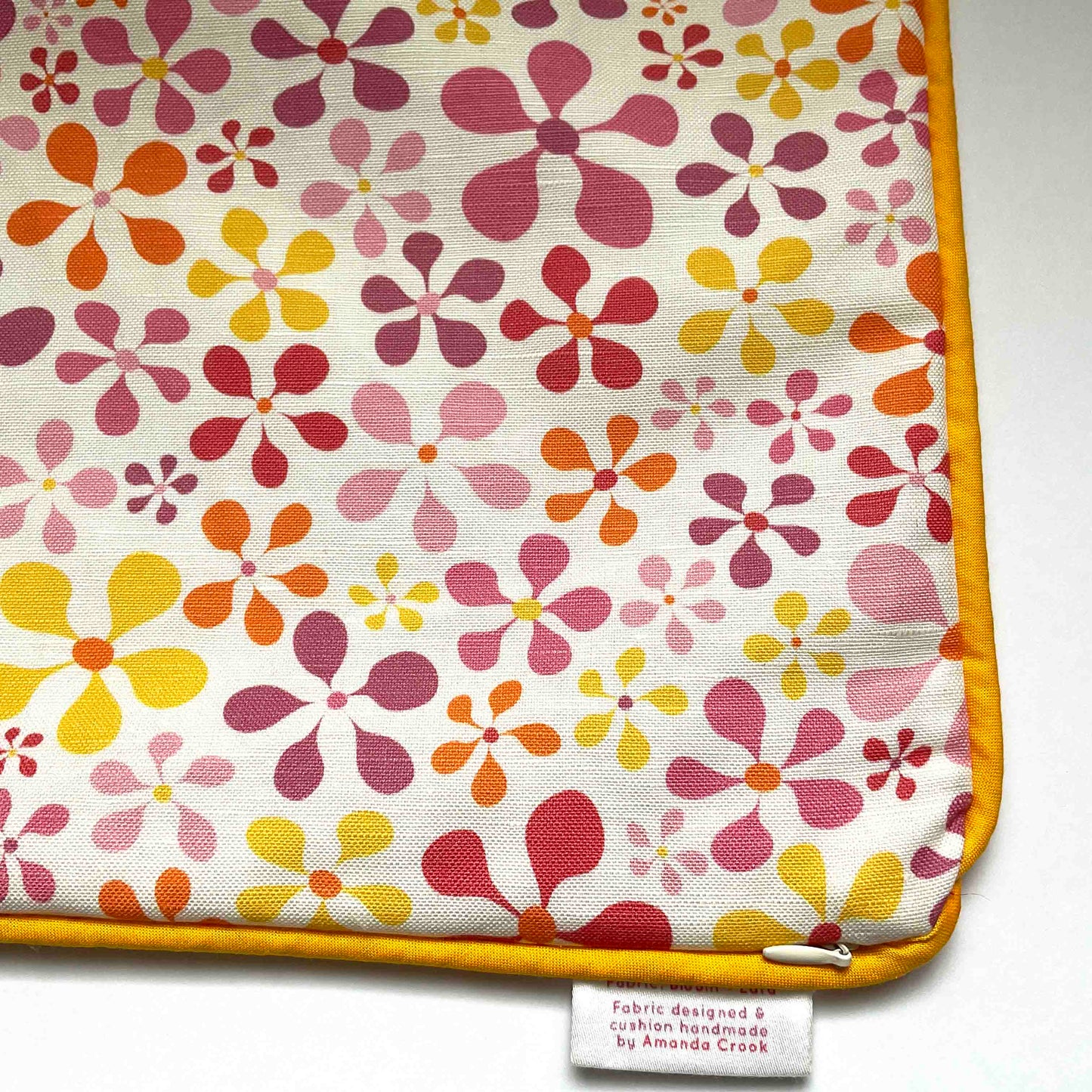 Linen-Cotton Cushion Cover: Bloom • Lara (Small)