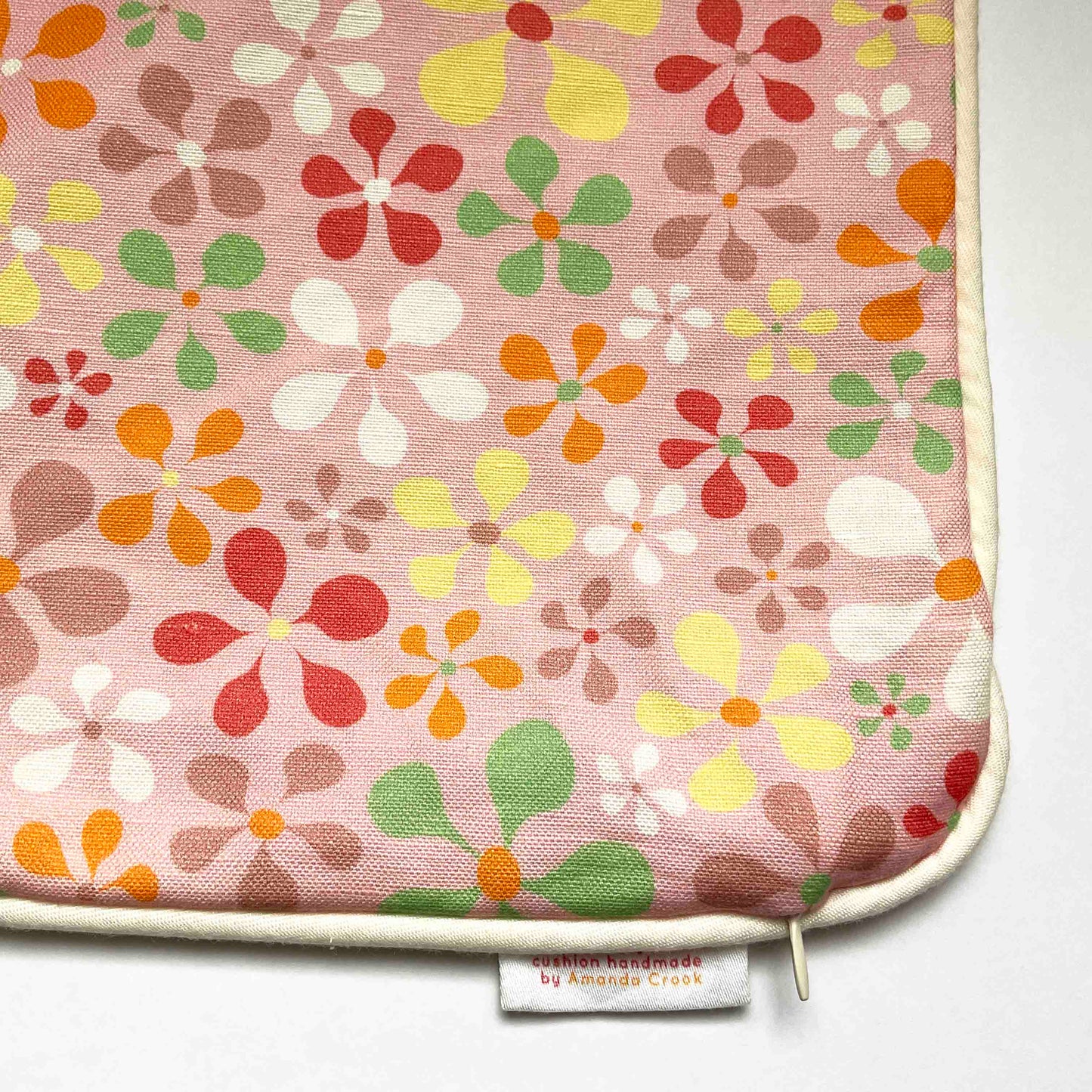 Linen-Cotton Cushion Cover: Bloom • Lily (Small)