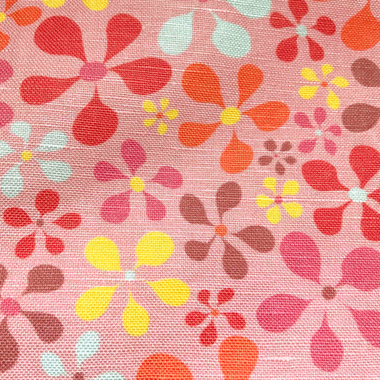 Linen-Cotton Cushion Cover: Bloom • Patience (Small)