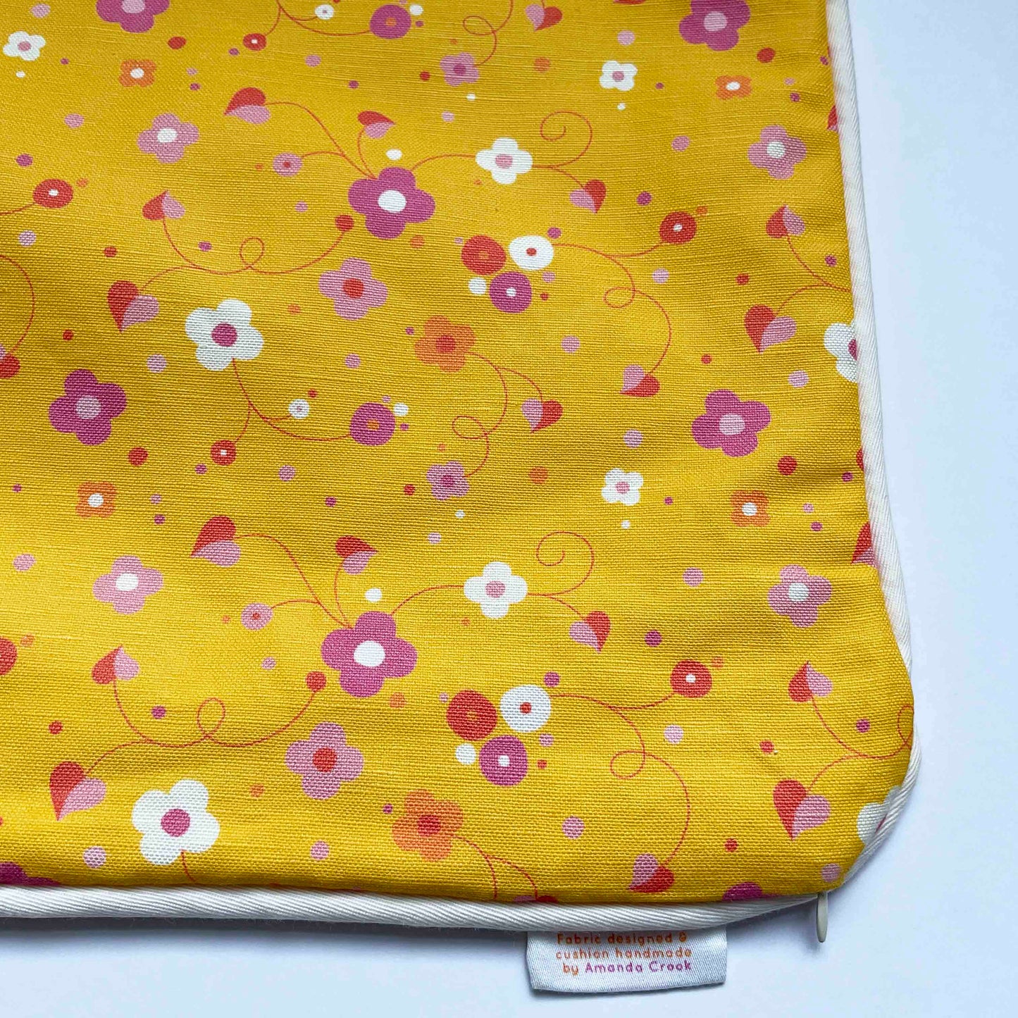Linen-Cotton Cushion Cover: Blossom • Jaquenetta (Small)