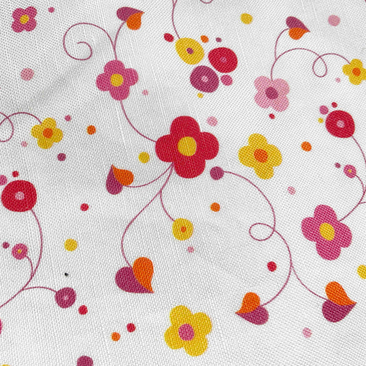 Linen-Cotton Cushion Cover: Blossom • Lara (Small)