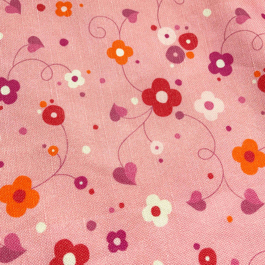 Linen-Cotton Cushion Cover: Blossom • Maria (Small)