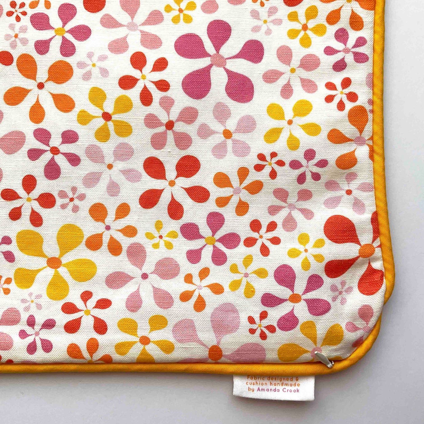 Linen-Cotton Cushion Cover: Bloom • Jaquenetta 1 (Small)