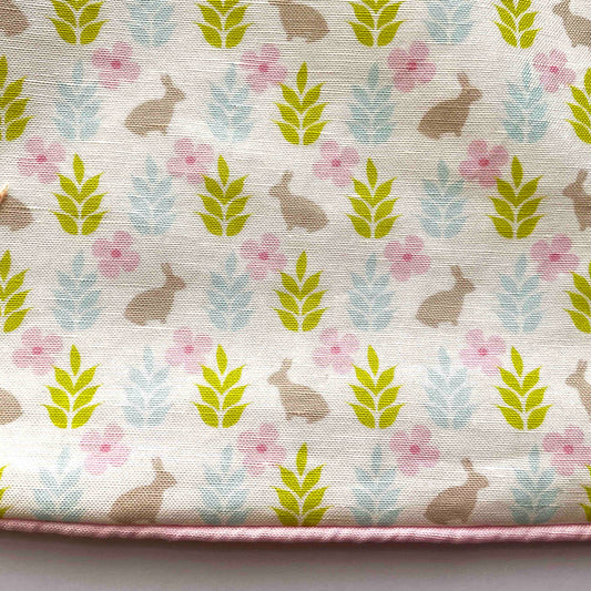Linen-Cotton Cushion Cover: Rabbit • Bella (Small)