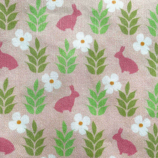 Linen-Cotton Cushion Cover: Rabbit • Imogen (Small)