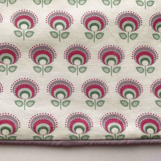 Linen-Cotton Cushion Cover: Sprig • Gertrude (Small)