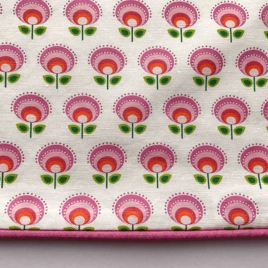 Linen-Cotton Cushion Cover: Sprig • Maria (Small)