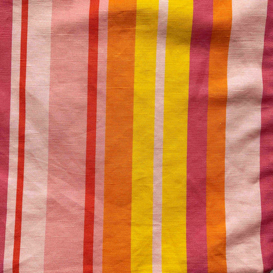 Linen-Cotton Cushion Cover: Stripe • Jaquenetta (Small)