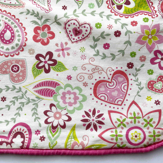 Linen-Cotton Cushion Cover: Paisley • Elsa (Small)