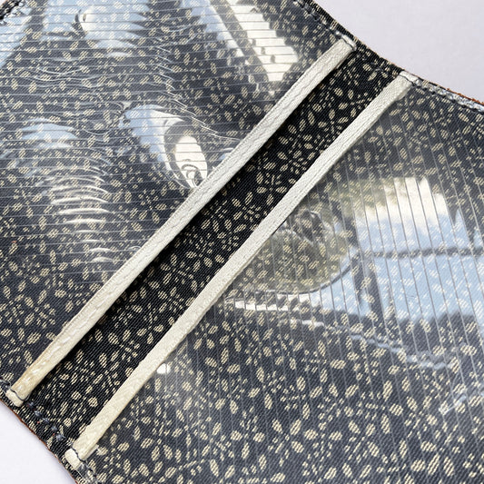 Leather Cardholder: Moustache 01