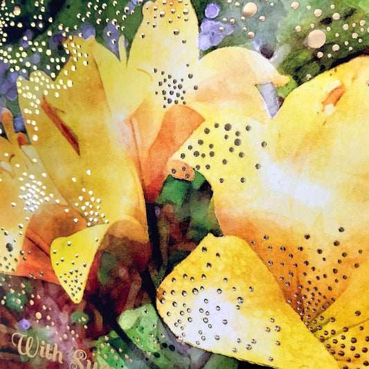 Occasion: Yellow Lilies 1 • With Sympathy