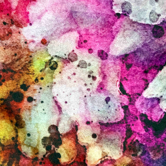 Velvet Cushion Cover: Blossom 2-2 (Large)