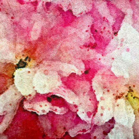 Velvet Cushion Cover: Blossom 3-1 (Large)