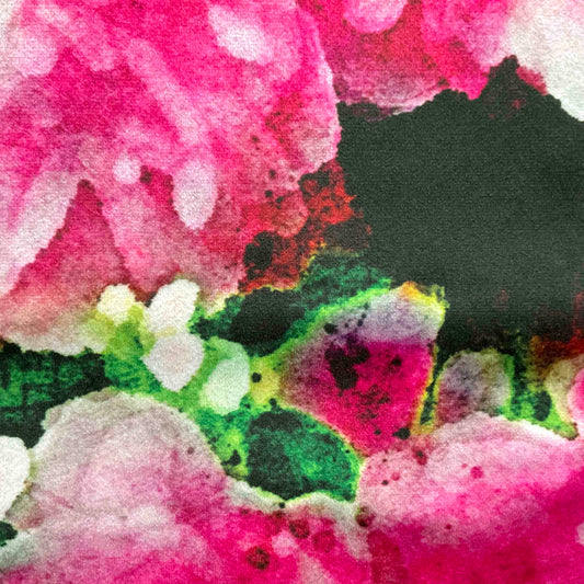 Velvet Cushion Cover: Blossom 6 (Large)