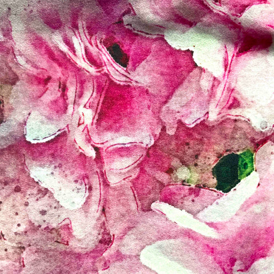 Velvet Cushion Cover: Blossom 5 (Large)