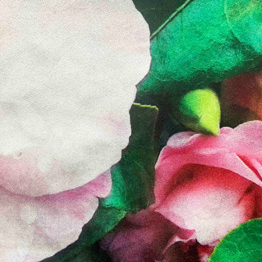 Velvet Cushion Cover: Camellia 1 (Large)