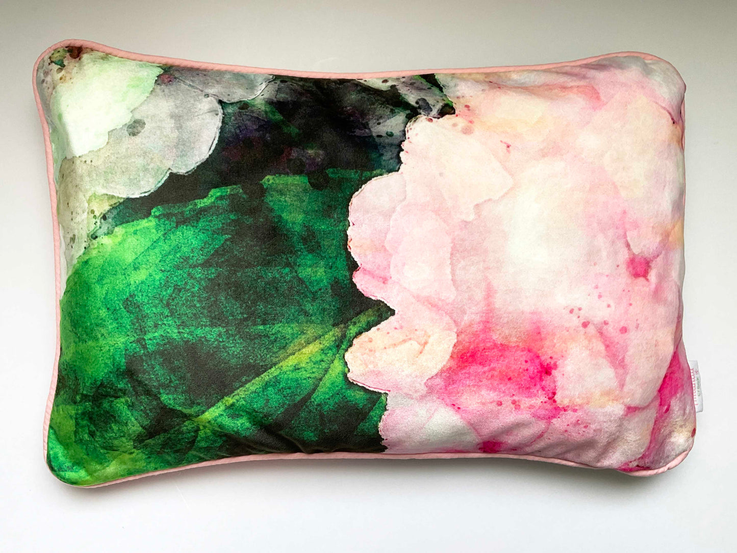 Velvet Cushion Cover: Hydrangea 1 (Small)