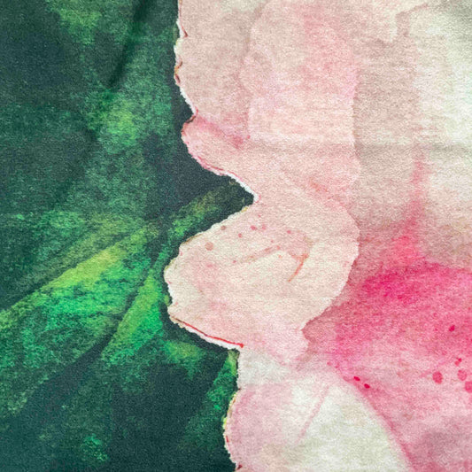 Velvet Cushion Cover: Hydrangea (Large)