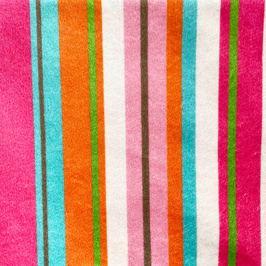Velvet Cushion Cover: Stripe • Bella (Large)