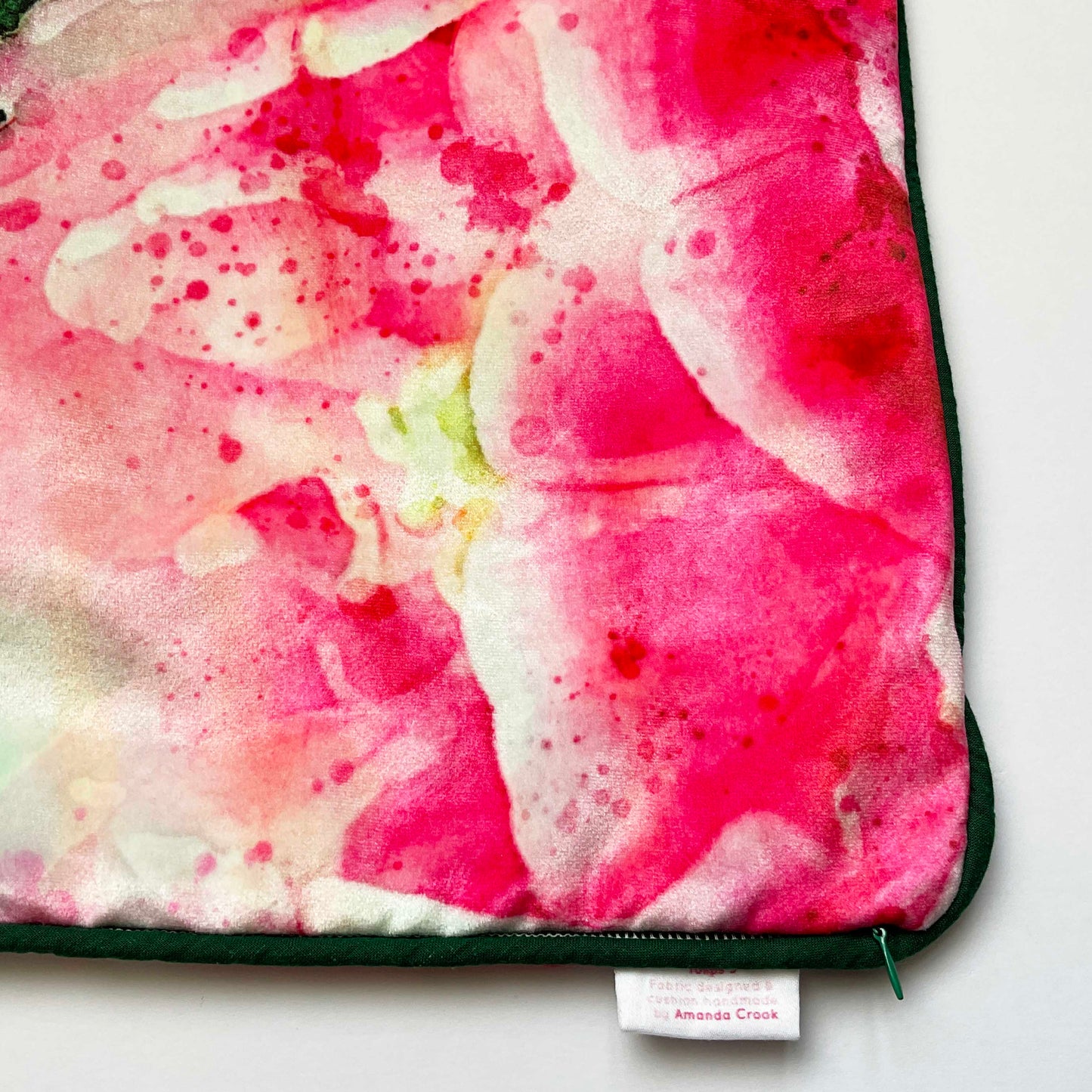 Velvet Cushion Cover: Tulips 3 (Small)