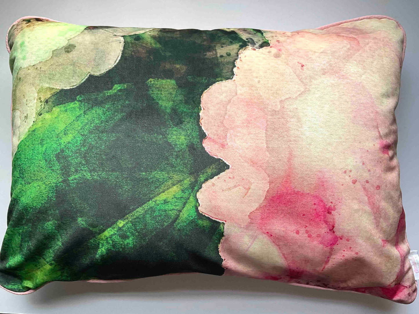Velvet Cushion Cover: Hydrangea (Large)