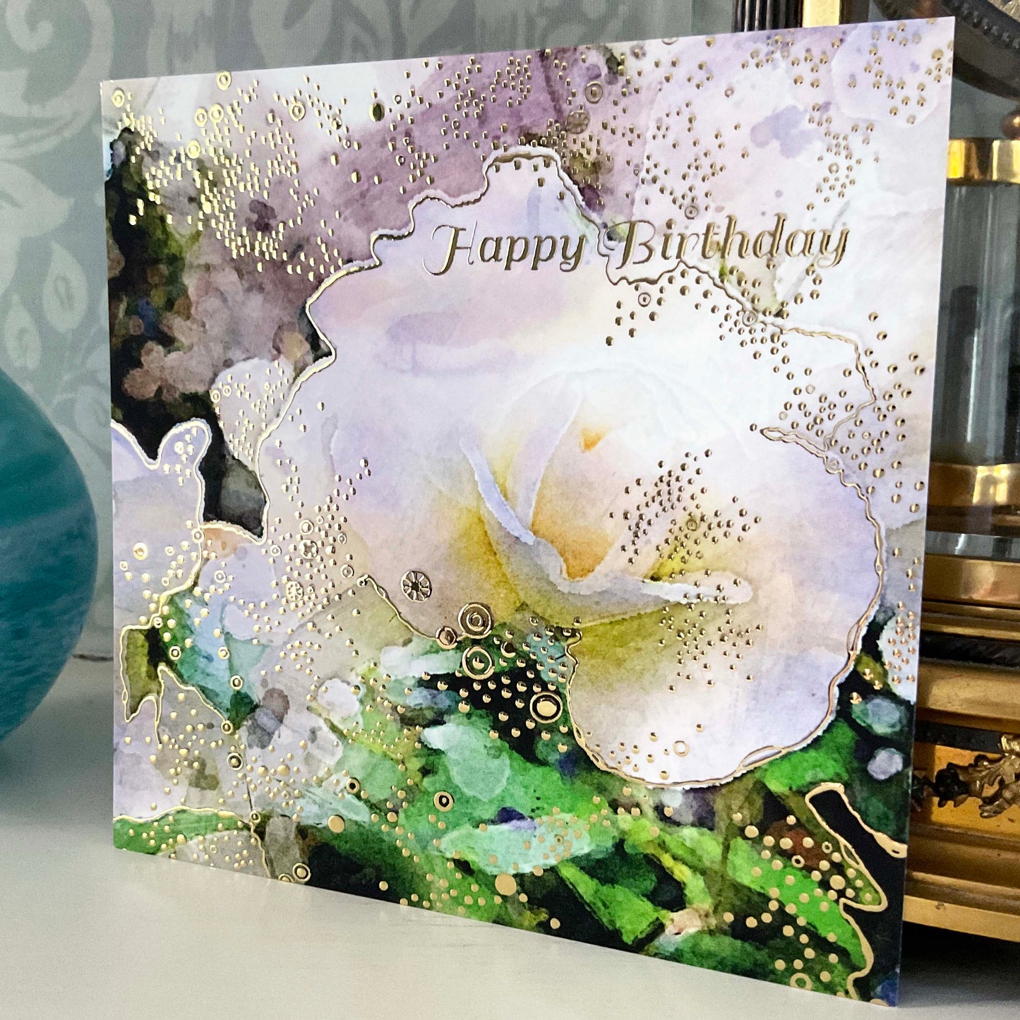 Birthday: White Roses 1