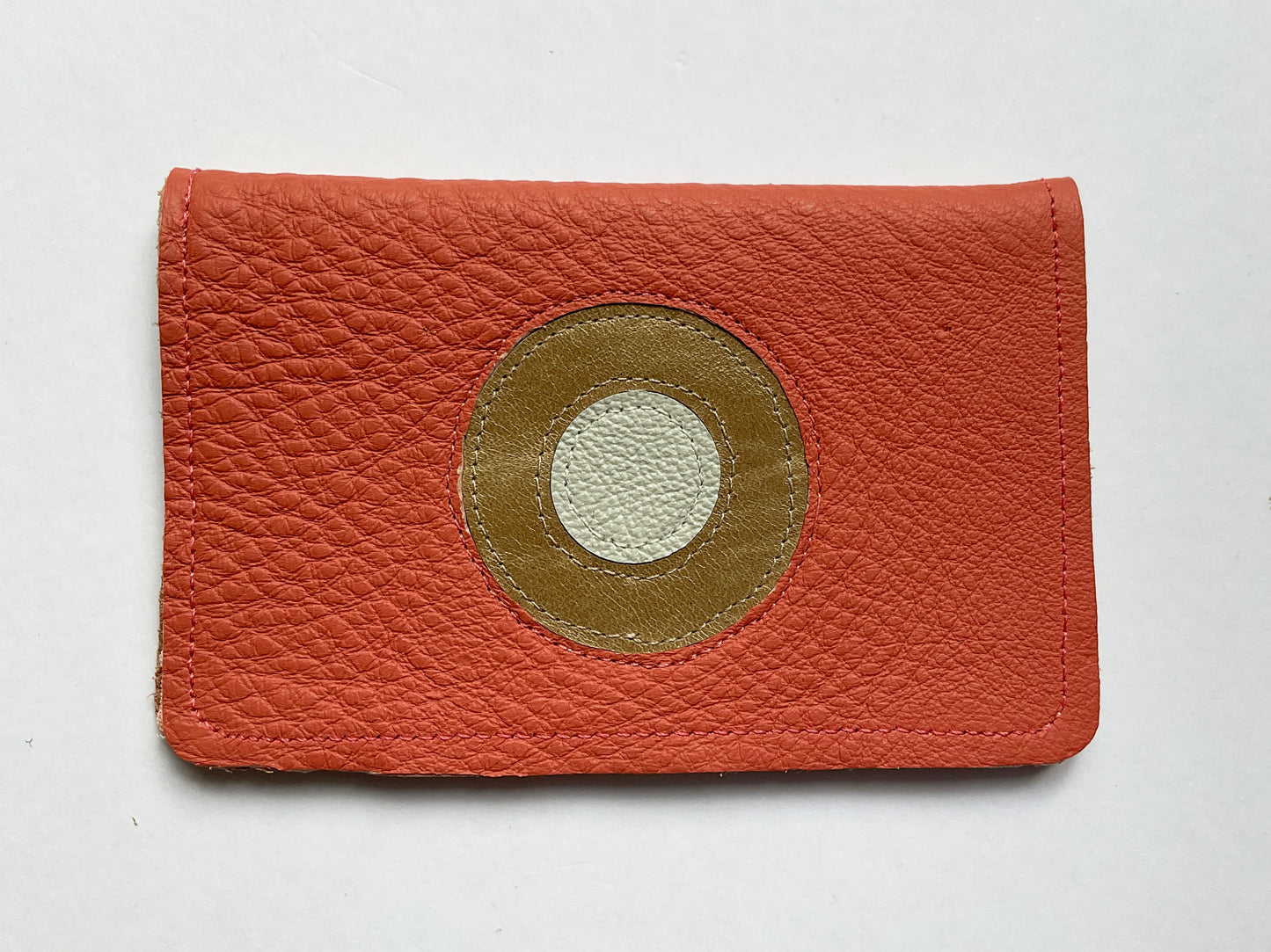 Leather Cardholder: Circle 04