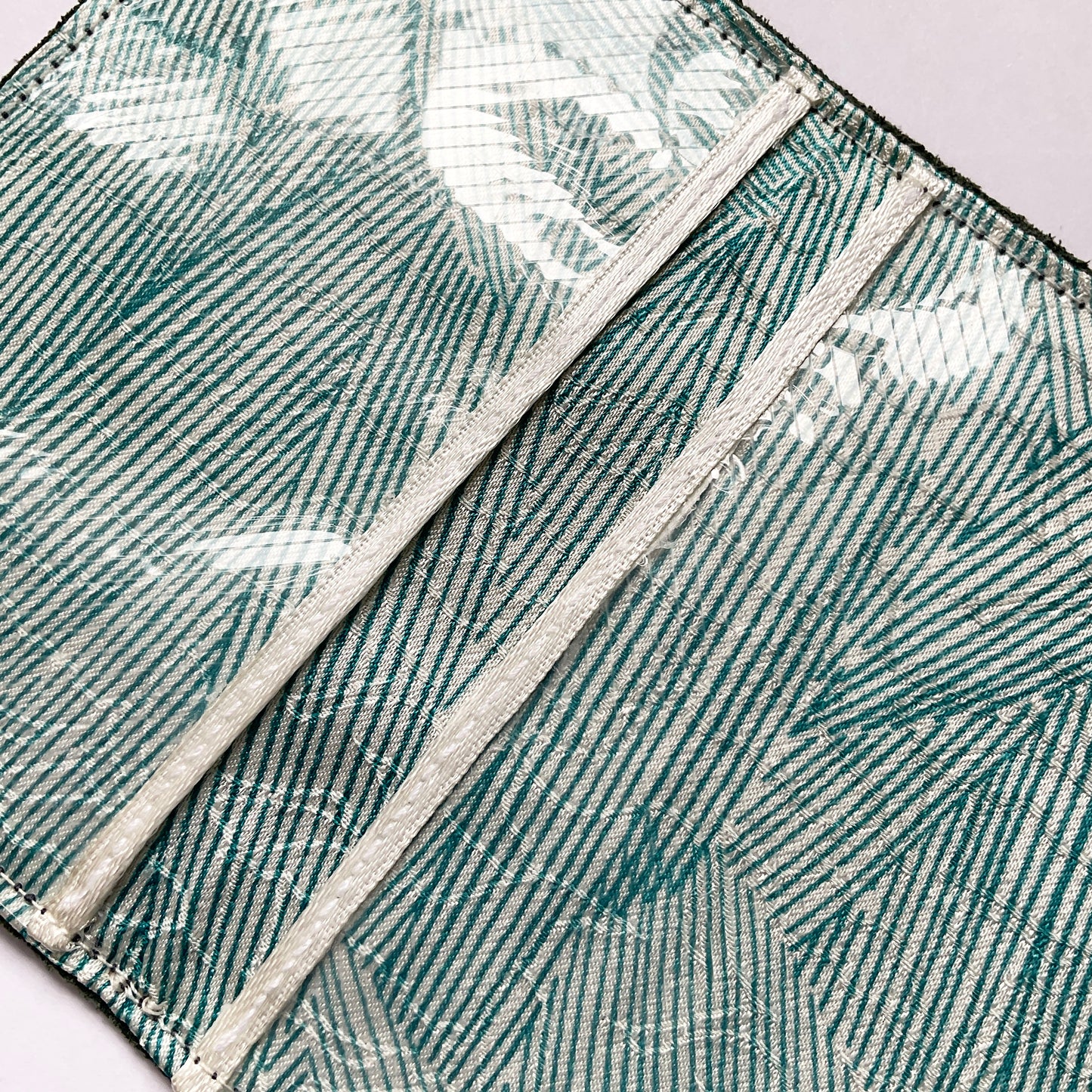 Leather Cardholder: Flower 2-01