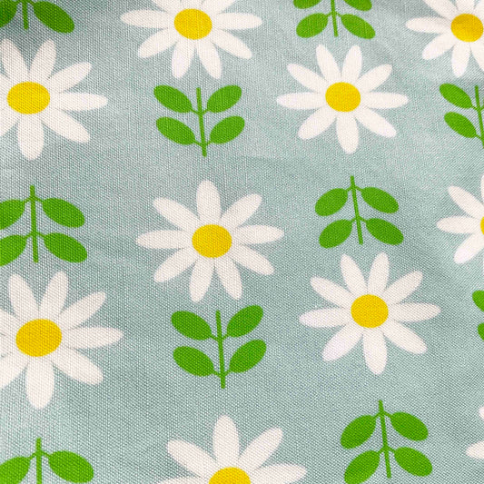 Linen-Cotton Cushion Cover: Stalk B • Green (Small)