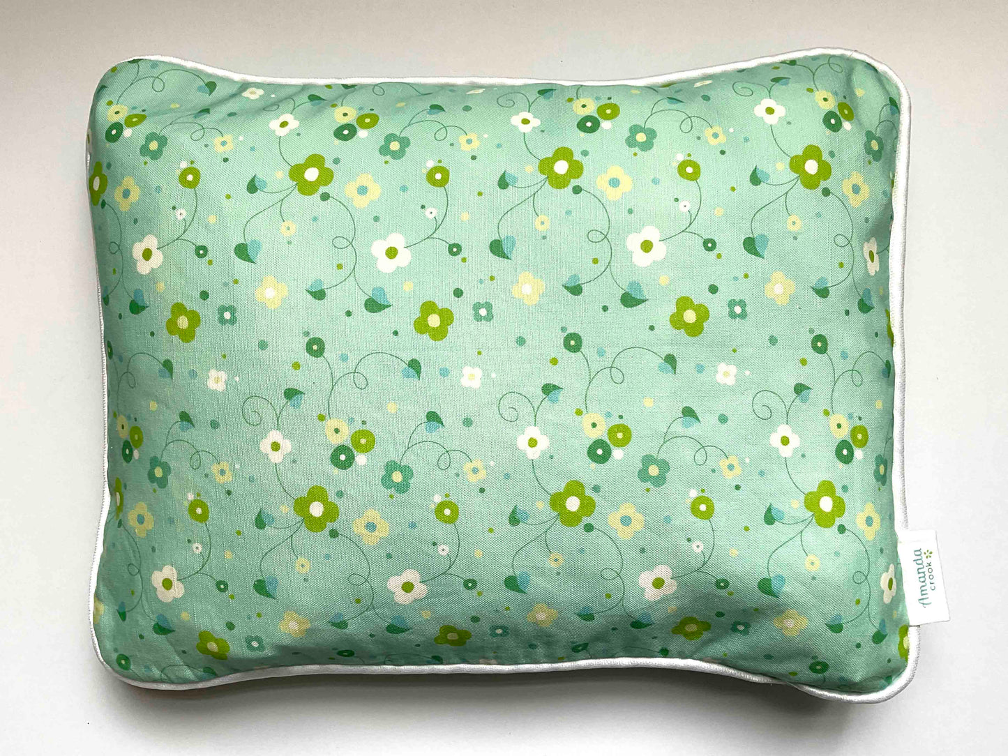 Linen-Cotton Cushion Cover: Blossom • Iris (Small)
