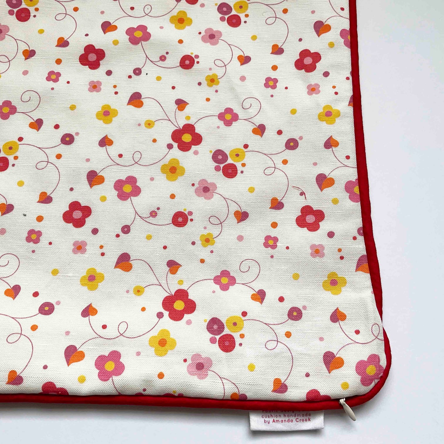 Linen-Cotton Cushion Cover: Blossom • Lara (Small)