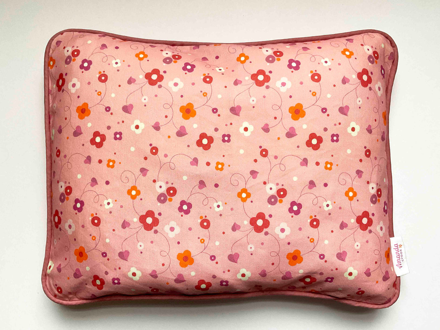 Linen-Cotton Cushion Cover: Blossom • Maria (Small)