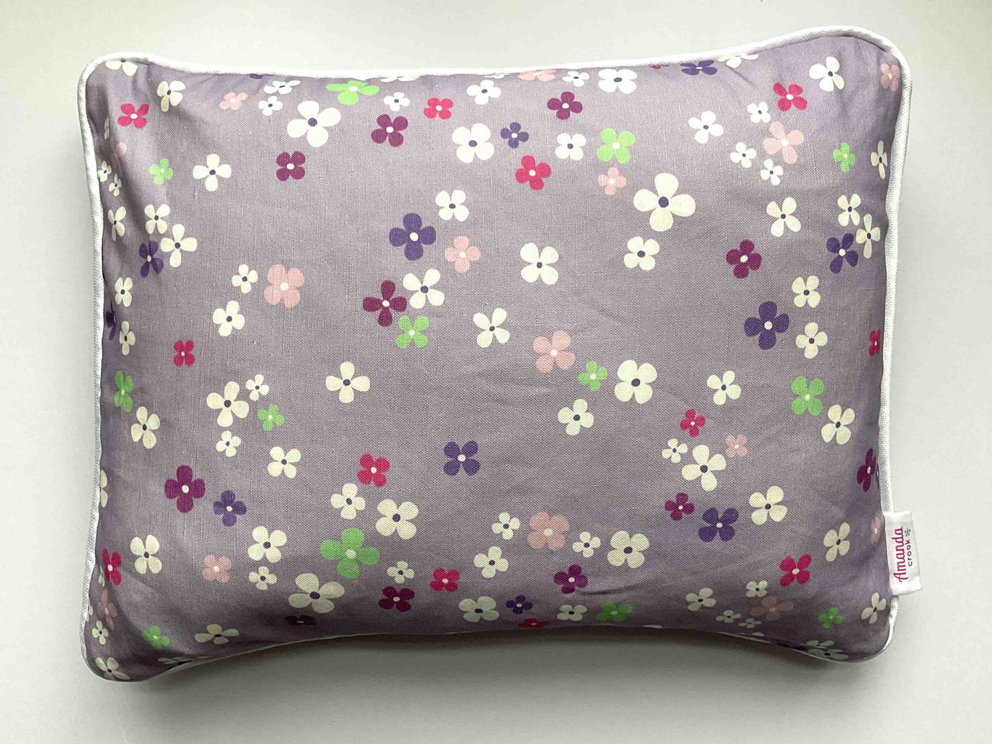 Linen-Cotton Cushion Cover: Daisy • Margaret (Small)