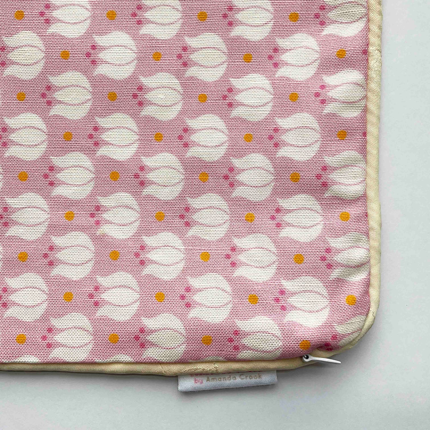 Linen-Cotton Cushion Cover: Lotus • Pink (Small)