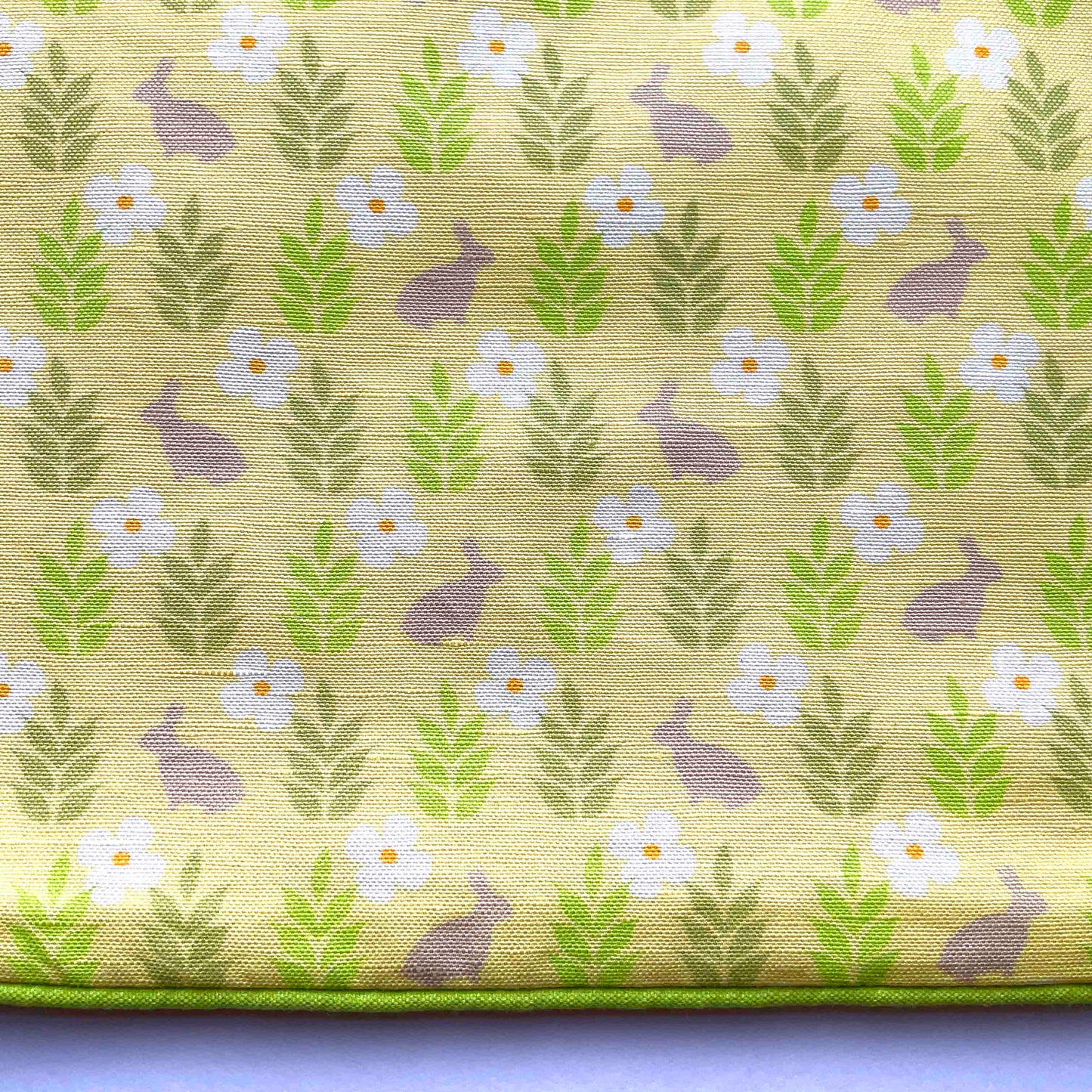 Linen-Cotton Cushion Cover: Rabbit • Ann (Small)