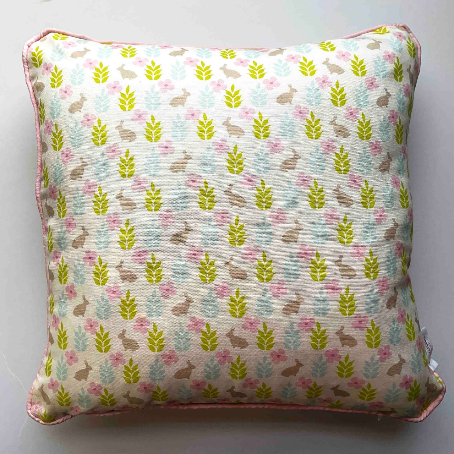 Linen-Cotton Cushion Cover: Rabbit • Bella (Small)