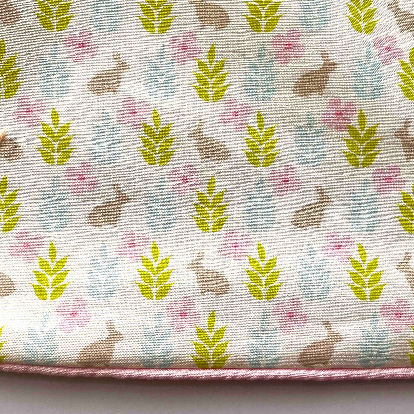Linen-Cotton Cushion Cover: Rabbit • Bella (Small)