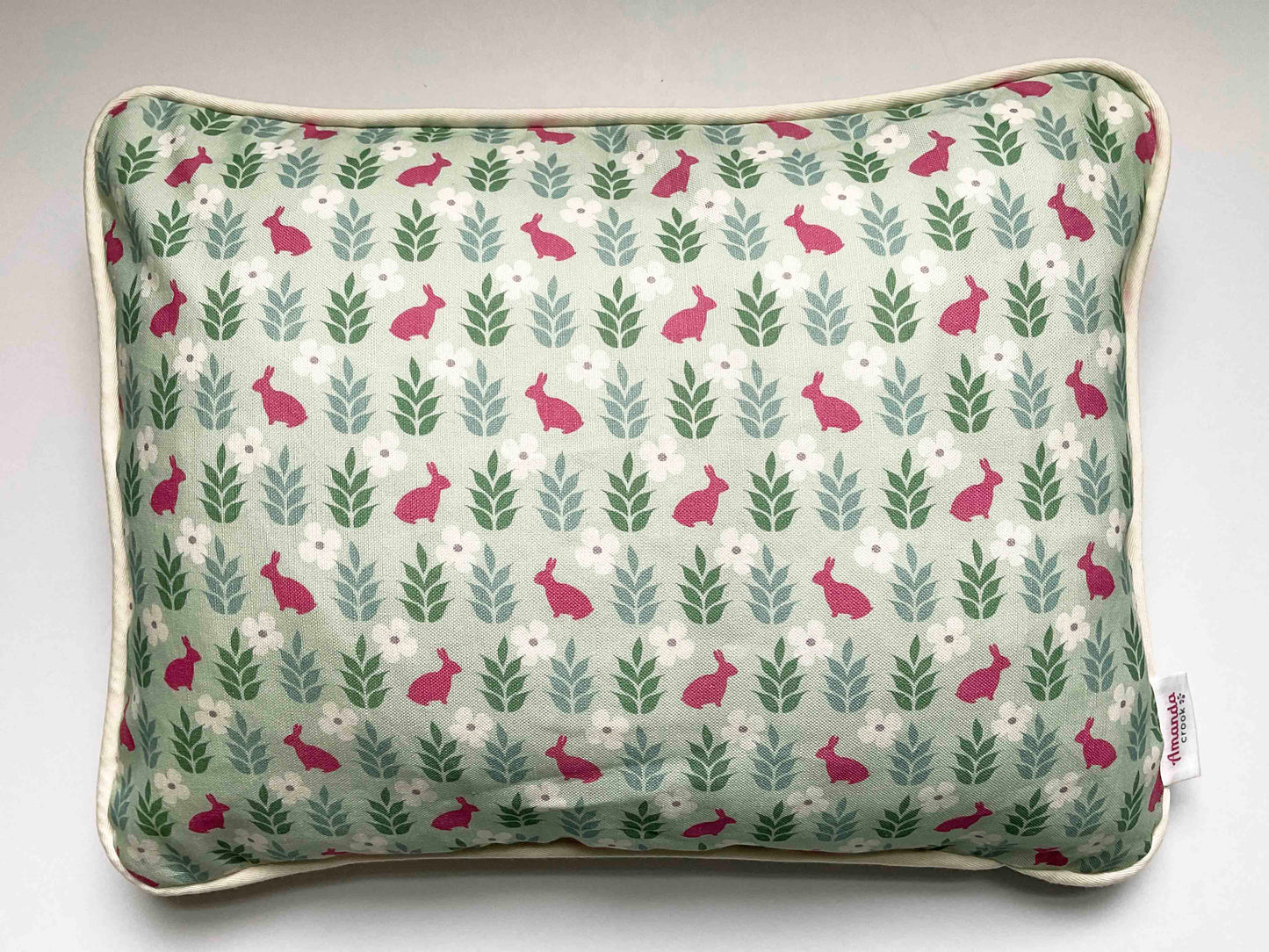 Linen-Cotton Cushion Cover: Rabbit • Gertrude (Small)