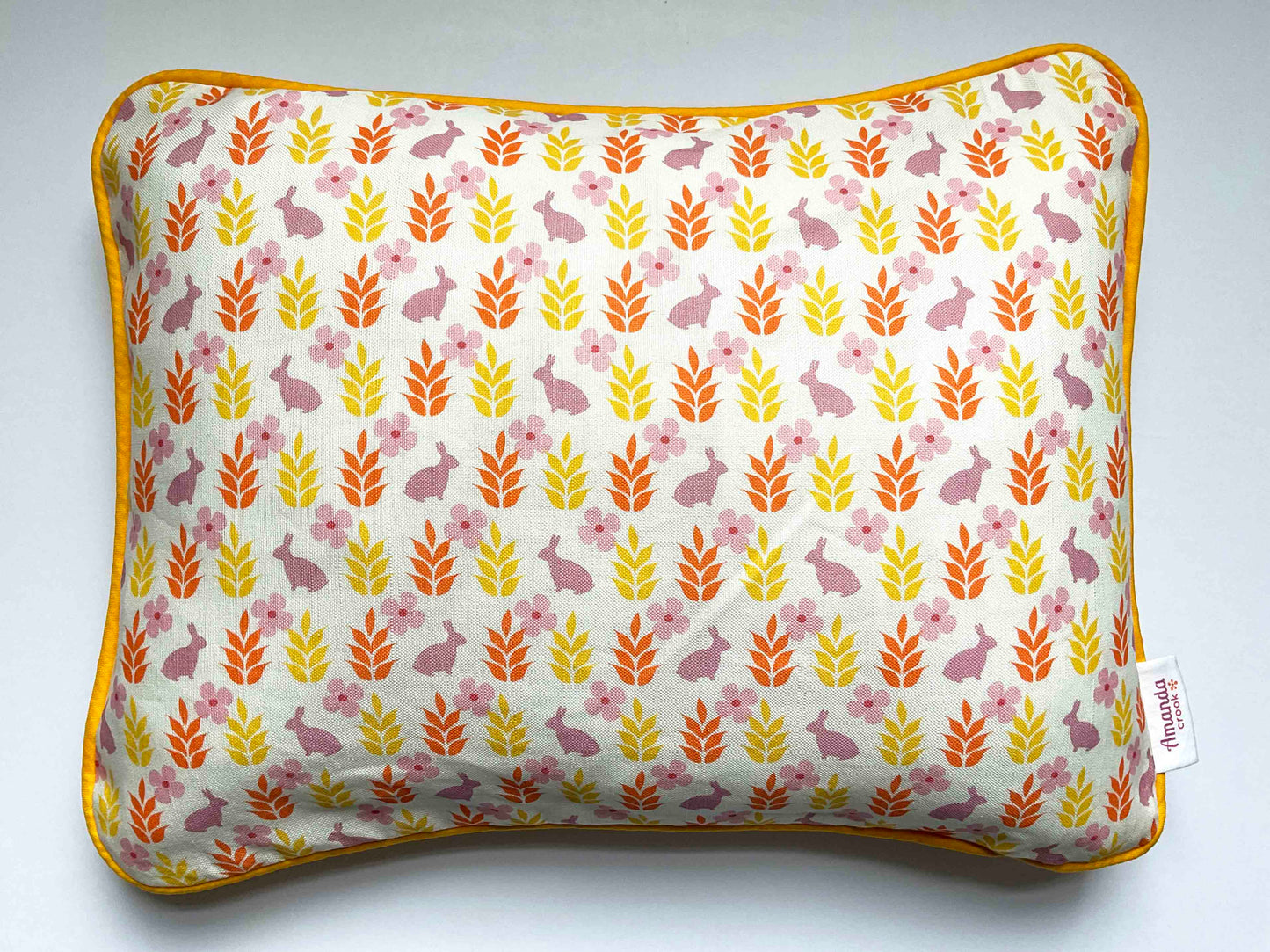 Linen-Cotton Cushion Cover: Rabbit • Lara (Small)