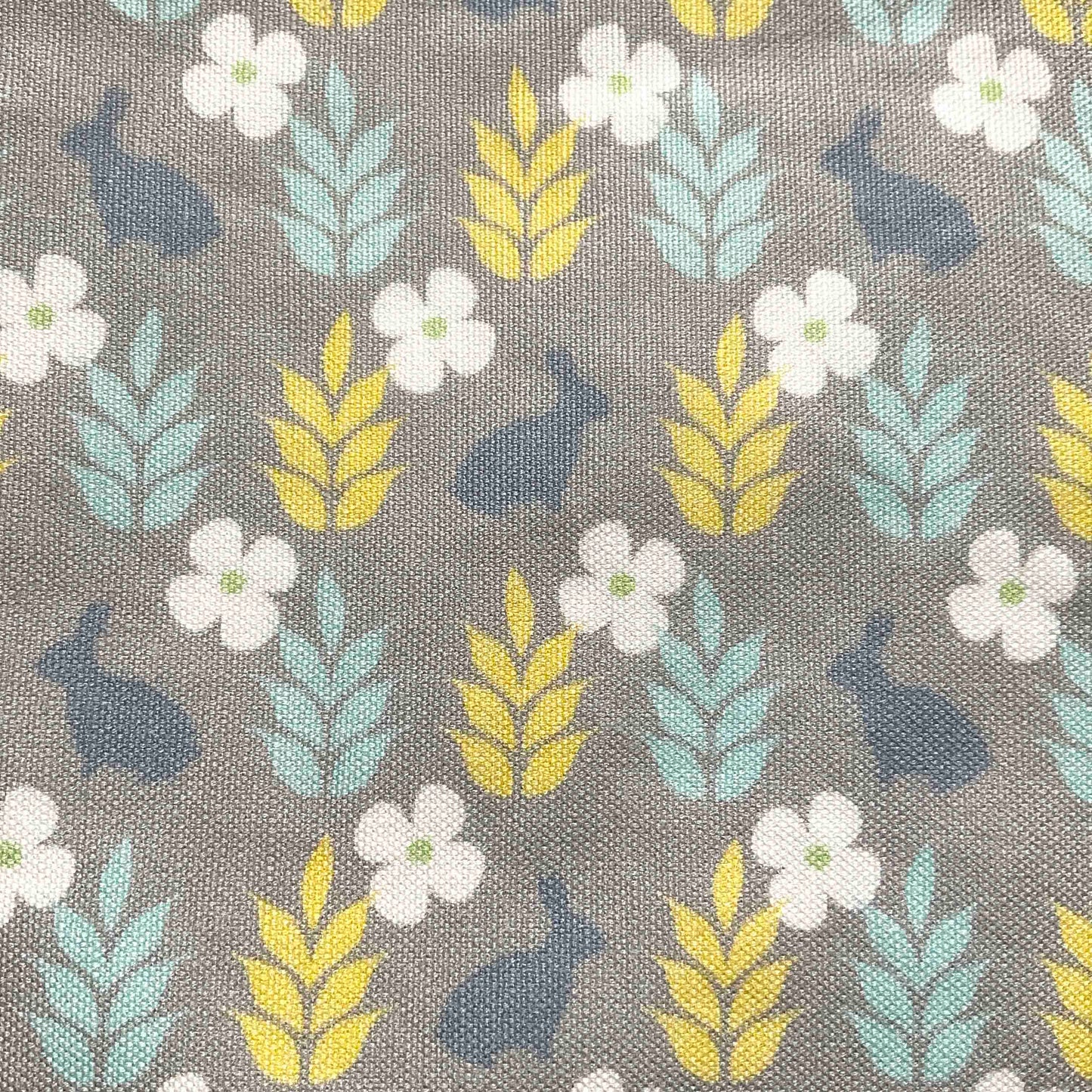 Linen-Cotton Cushion Cover: Rabbit • Lavinia (Small)