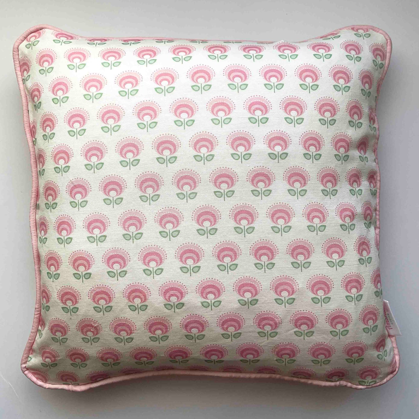 Linen-Cotton Cushion Cover: Sprig • Jessica (Small)
