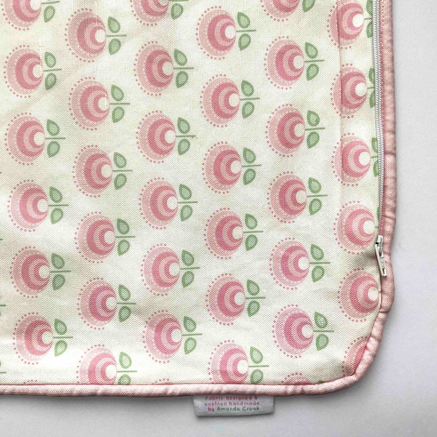 Linen-Cotton Cushion Cover: Sprig • Jessica (Small)